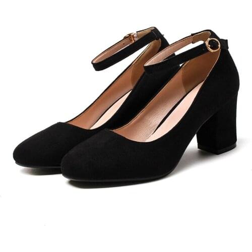 Contracted joker age season in 2019 new product size and thick with high code 31-44 cingulate shallow single shoes