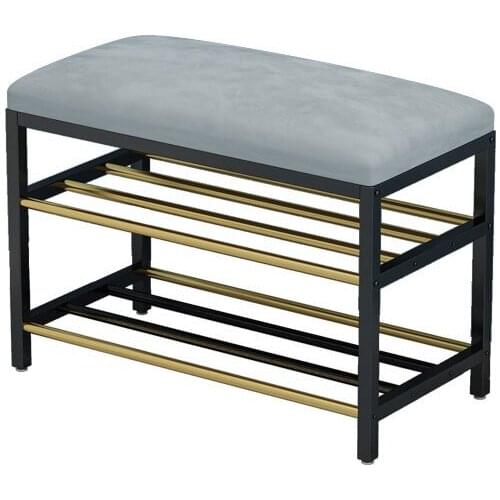 Nordic shoe rack multi-layer shoe cabinet household changeable shoe stool light luxury economic storage shoe rack