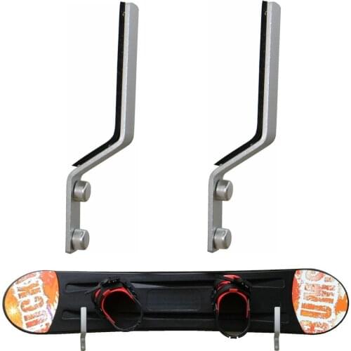 2Pk Snowboard Wall Storage Rack Wall Mount Wall Display Rack -Aluminum ,Superior Quality Storage Holders