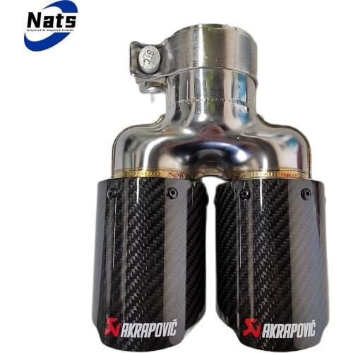 Универсальное хвостовое сопло глушителя из нержавеющей стали для выхлопной системы автомобиля