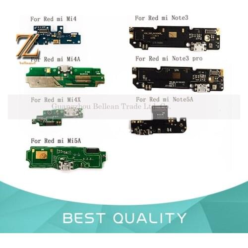 1pcs For Xiaomi Redmi Mi4/4A/4X/5/Note3/Note3 Pro/Note5A Micro USB Charging Port Dock Connector Flex Cable Ribbon Module