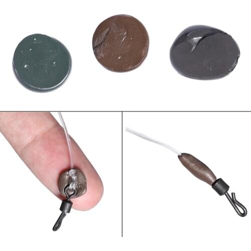 15g Tungsten Rig Putty Soft Leading Sinker Weight Carp Fishing Weight Sinkers Terminal Tackle Tool Tungsten Mud Fishing Tackle
