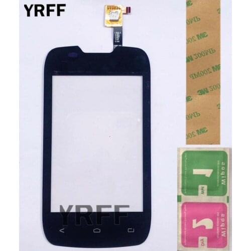 4.0'' Touch Screen Panel For Fly IQ432 IQ 432 Touch Screen Glass Digitizer Panel Lens Sensor Glass Adhesive Wipes