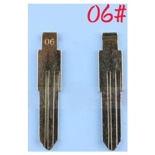 6# Replacement Flip Remote Key Blade Car Key blank For Nissan Cefiro Cedric Remote Key