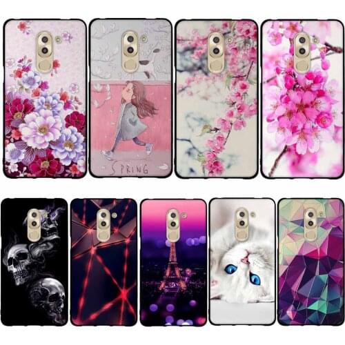 For Huawei Honor 6X Case Cover Huawei Mate 9 Lite Case Soft Silicone TPU Phone Cover for Fundas Huawei Honor 6X GR5 2017 Case