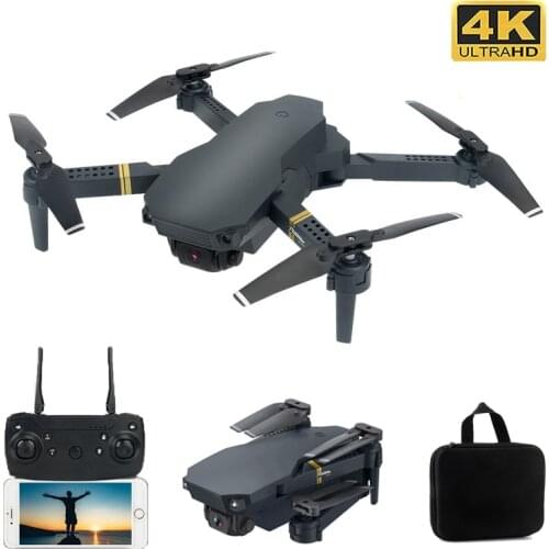 Drone 4K with WIFI FPV HD Wide Angle Camera Quadcopter Optical Flow Rc Dron Gesture Control Foldable Altitude Hold Durable Drone
