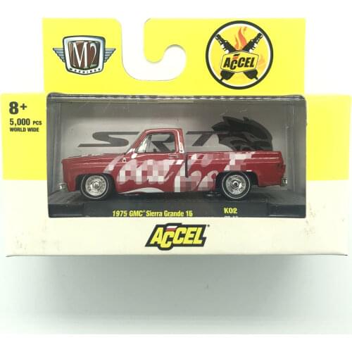 M2 1:64 Machines 1975 GMC Sierra Grande 15 Collection Metal Die-cast Simulation Model Cars Toys