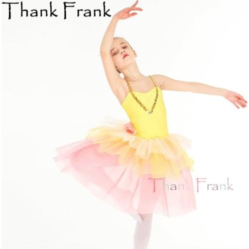 Girls Sequin Camisole Ballet Dress For Children Flower Dance Clothing Adult Romantic Ballet Costumes Women Leotard Dancewear