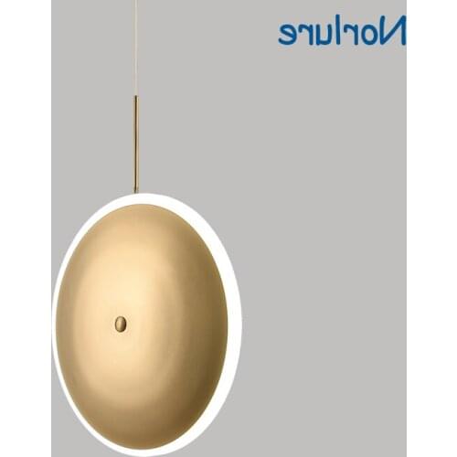 Modern Led Ring Pendant Light Luxury Restaurant Bar Cafe Bedroom Bedside Lamps luminaire