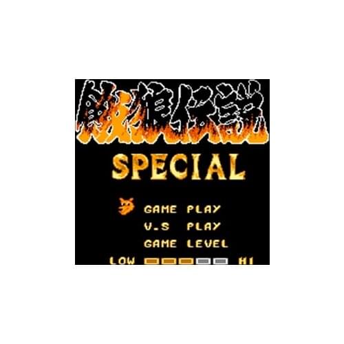 Garou Densetsu Special 60 Pin Game Card Customized For 8 Bit 60pins Game Player
