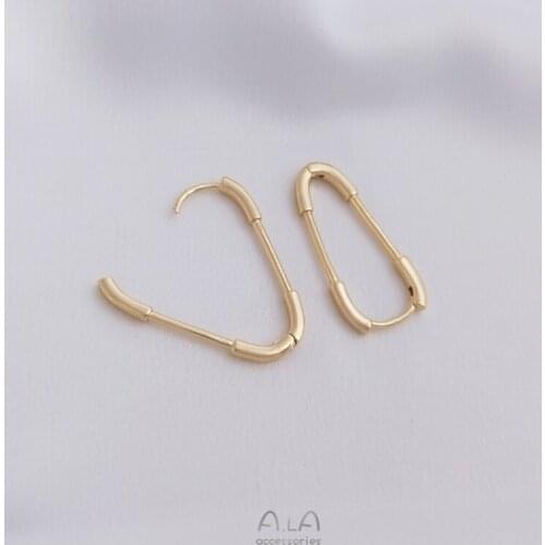 Starflalling Song Women's Gold Earrings