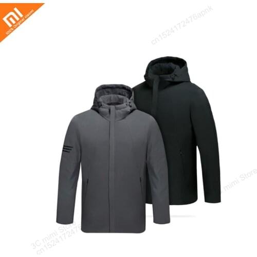 Youpin MIJIA mens light outdoor pretty down jacket 90% white duck down thin section winter down jacket mens jacket smart home
