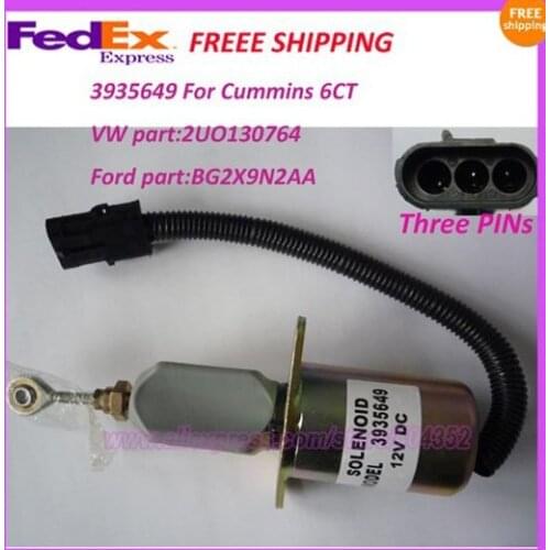 Replacement for SHUTOFF SOLENOID 3935649 6CT ,free shipping