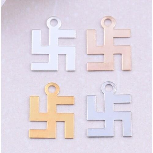 20pcs ZHU RU 16*12mm Charms Religious mystery seal tribal totem Pendants Antique Jewelry Making DIY Handmade Craft