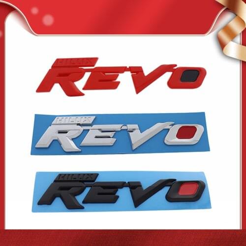 3D HILUX REVO for REVO M70 M80 car Hood Fender trunk Rear Bonnet Nameplate Decal Emblem Badge Sticker