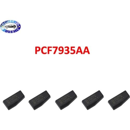 5 PCS, PCF7935AA Chip (PCF7935AS updated version) Carbon Auto Transponder Chip Ceramic Car Chip Blank Key Chip