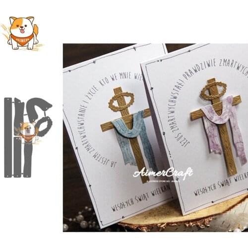 Cross Easter Sunday Metal Cutting Dies Scrapbooking Stencil for DIY Paper Card Decorative Embossing Die Cut Craft Dies New 2019