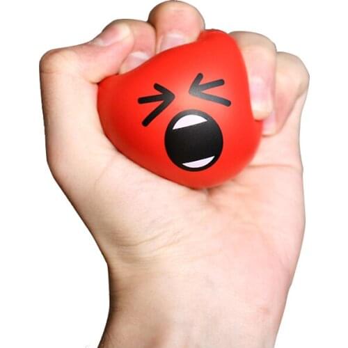 Decompression Facial Expression Ball Squeeze Ball Vent Decompression Toy Children Friends Birthday Present stress reliever toys