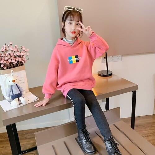 New Kids Hoodies Boy Girl Clothes Autumn Winter Children Warm Sweatshirts Hooded Coats Baby Unisex Full Sleeve Soft Pullover Top