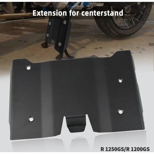 FOR BMW R1200GS LC Adventure Rallye R1200GS 2013 2014-2020 Engine Guard Skid Plate Center stand Extension Parking rack extension