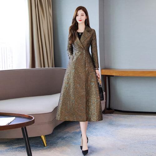 Kcoors Women's Long Trench Coats