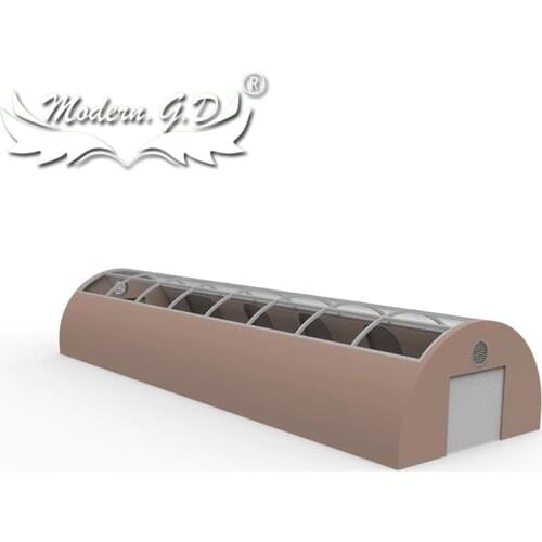 Dome House-building an eco greenhouse A and geodesic house （120 square meters