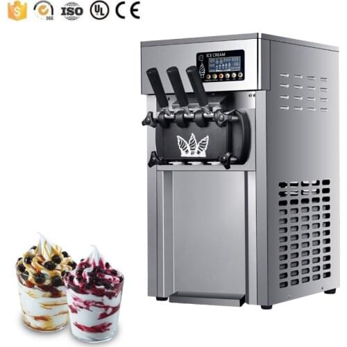 Soft Serve Ice Cream Machine Small Desktop Ice Cream Maker Machine 110V 220V