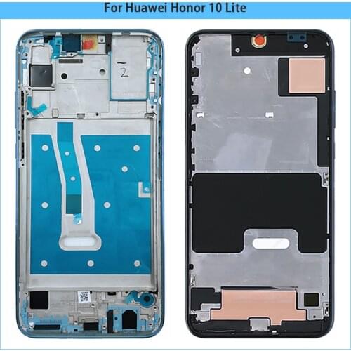 For Huawei Honor 10 Lite Front Middle Frame Chassis Plate Bezel Honor10 Lite Front Framework Replacement Part