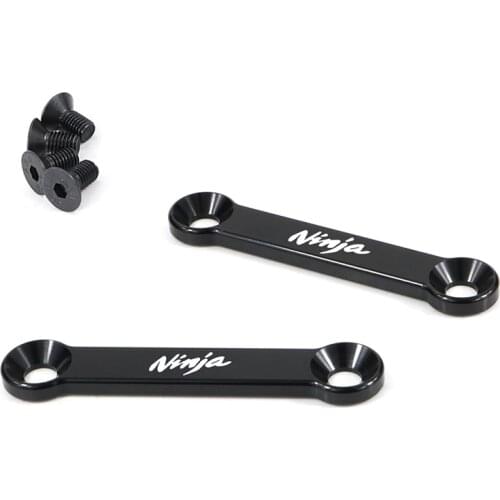 Fit For KAWASAKI Ninja 400 ABS Ninja 250 2018-2021 Z400 ABS 2019-2021 Rear Passenger Peg Holes Cover Footpeg Block Off Plates