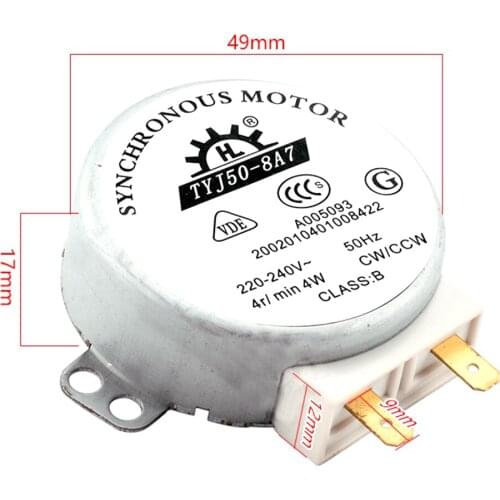 TYJ50-8A7 Microwave Oven Synchronous Turntable Motor Microwave Oven Accessories