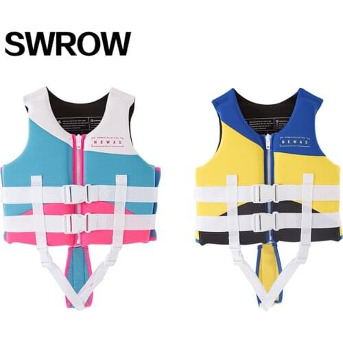 2021 New Childrens Life Jackets Boys And Girls Buoyancy Vests Water Swimming Pool Snorkeling Learn To Swim Warm Safety Vest
