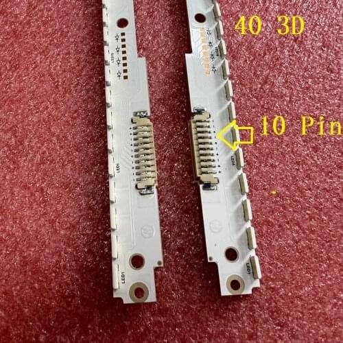 2 PCS /set LED backlight strip for Samsung UE40ES6100 UE40ES5500 UE40ES6710 UE40ES6710U UE40ES6800 2012SVS40 BN96-21712A 21711A