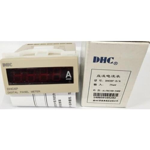 Wenzhou Dahua DHC6P-D / A Voltmeter / Ammeter, DC100-240V