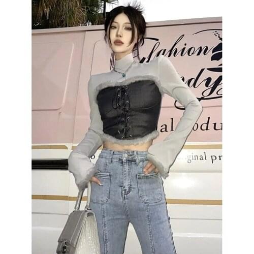 Женские модные рубашки Whisperyyy China At AliExpress