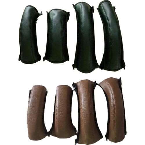 4pcs/set Pram Stroller Handle Leather Baby Stroller Armrest Protective Case Armrest Covers Baby Stroller Accessories 12x5x5cm