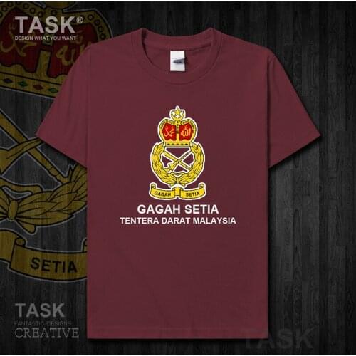 Army Malaysia Malaysian Malaya MY MYS t shirt mens cotton sports sweatshirt Military Tactical country Short sleeve new Tops 01