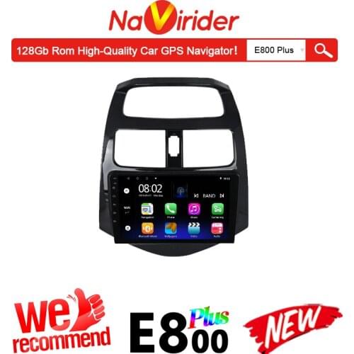 For CHEVROLET Spark Beat M300 2012 Car Radio Stereo GPS Navigator 6GB Ram 128GB Rom Autoradio 2Din Android 10Multimedia Player