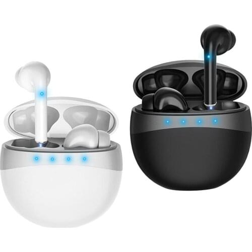 Wireless Earbuds Bluetooth 5.0 Earbuds With Charging Case HiFi Stereo TWS True Wireless Earbuds With Mic Smart Touch Control