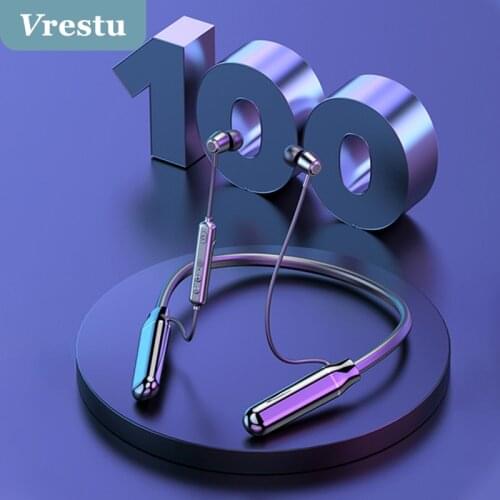 Wireless Bluetooth Earphone Magnetic Sports Running Headset IPX5 Waterproof Earbuds Noise reduction Headphone Super Bass Fone De