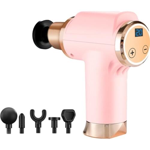 Electric Massager Fascia Gun Mini Muscle Massage Relaxing Relief Pain Bodybuilding Beauty Health Portable Tools For Women