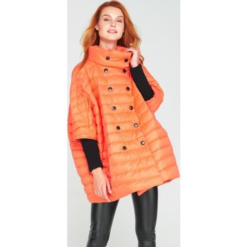 Womens Winter Coats And Jackets 2020 New Duck Down Jacket Women Loose Long Double Breastedts Coat LX2393