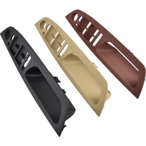 Left Front Interior Door trim cover panel drivers seat button switch frame storage box For BMW E70 X5 E71 X6 2007 2008-2014