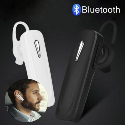 M163 Bluetooth Headset Earpiece Handsfree Headphones With Mic Mini Wireless Earphone Earbud Earpiece Fone Bluetooth