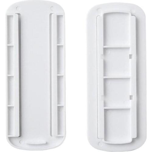 Wall Mounted Sticker Socket Fixer Self-adhesive Remote Control Router Cable Wire Organizer Holder Invisible Storage Supplies