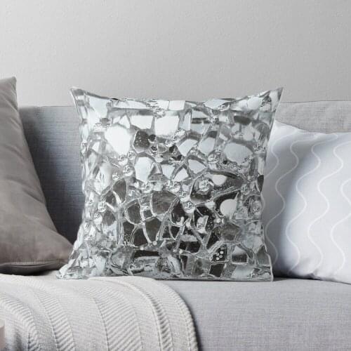 Mirrors and Glass Throw Pillow Cushion Cover Polyester throw pillows case on sofa home living room car seat decor 45x45cm
