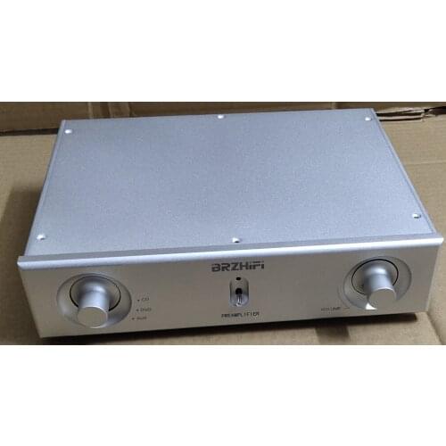 Latest upgrade Finished FM255 Preamplifier HiFi Stereo 3 Way Input 1 Way Output Hi-End Preamp/Frequency response: 20HZ-40KHZ