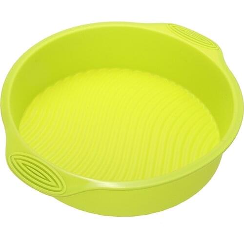 Food Grade Silicone Cake Moulds Round Chocolate Birthday Cakes Molds Large Cake Pan Non-Stick Baking Molds Kitchen Bakeware Tray