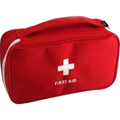 Portable Camping First Aid Kit Emergency Medical Bag Waterproof Car Kits Bag Outdoor Travel Survival Kit Empty Bag Househld