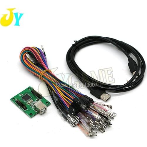 PS3 & PC to jamma Arcade control with for with HOME & turbo Arcade game machine accessories parts Raspberry pi Jamma mame