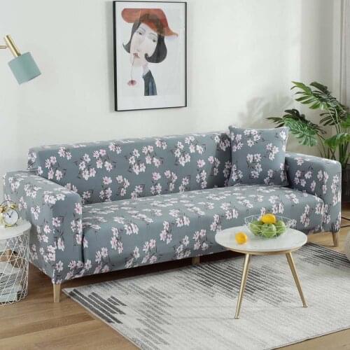 Floral Printing Stretch Combination Sofa Cover Sofa Towel Slip-Sesistant Sofa Covers For Living Room Fully-Wrapped Anti-Dust